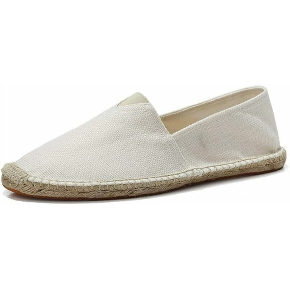 Mens Alpargata Espadrilles for Women Breathable Slip On Flats Shoes