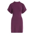 thumbnail image 6 of Scoop Women's and Women's Plus Sweater Dress with Puff Sleeves, Sizes XS-4X, 6 of 6