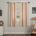 thumbnail image 3 of Piper Classics Market Place Red Grain Sack Stripe 63" Curtain Panels, Cotton, 3 of 5