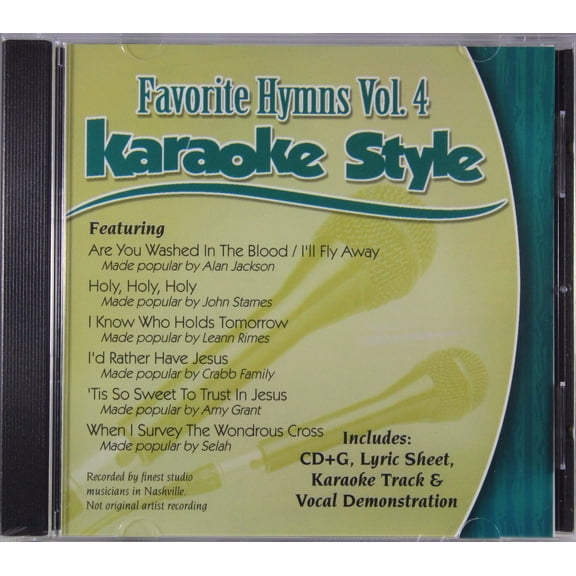 Daywind Karaoke Style: Favorite Hymns, Vol. 4 (CD)