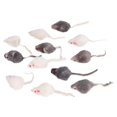 thumbnail image 1 of 12pcs Pet Cat Toy Small Plush Mouse Mini Funny Cat Toy Fake Mouse For Kitten Cat, 1 of 5