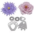 thumbnail image 3 of Ongmies Cutting Dies Clearance Flower Heart Metal Cutting Dies Stencils DIY Scrapbooking Album Paper Card tools home J, 3 of 6
