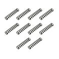 thumbnail image 1 of Resorte de compresión, diámetro de alambre de 1.2 mm, diámetro exterior de 8 mm, longitud libre de 40 mm, negro, 10 piezas, 1 of 4