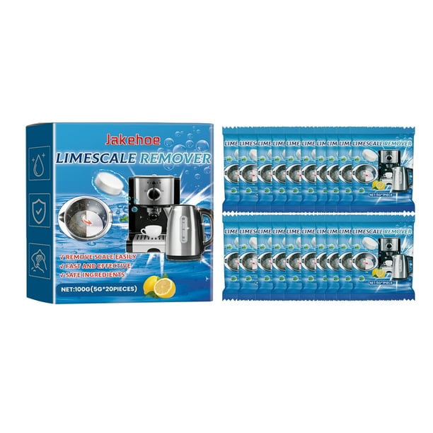 Limescale Cleansing Effervescent Tablets For Deep Cleansing, Removing Odor, Calcium, Limescale And Hard Water Marks buy 2 save 10%