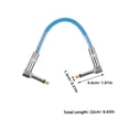 thumbnail image 2 of OULII Guitar Cords for Music Performance Compact Blue 1Pack, 2 of 8