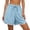 Light Blue, variant on Qgtaibl Womens Drawstring Cotton Athletic Shorts Elastic High Waist Dolphin Shorts with Pockets Casual Loose Fit Lightweight Workout Shorts for Summer Running Training Gym Coffee S
