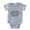 Heather Grey, variant on CafePress - Carnaval Rio - Cute Infant Baby Football Bodysuit