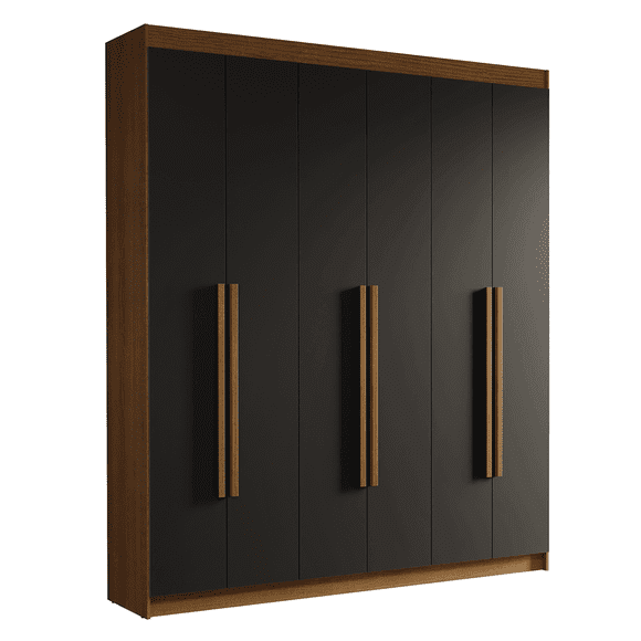 Ropero Closet Madesa Venus 6 Puertas 4 Cajones 180cm MN 01