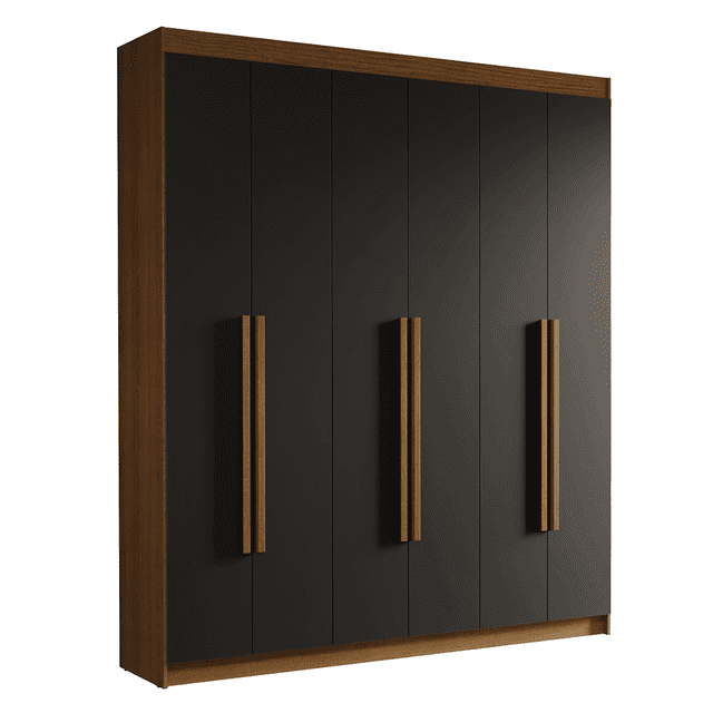 Ropero Closet Madesa Venus 6 Puertas 4 Cajones 180cm MN