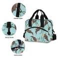 thumbnail image 3 of FORMRS Reusable Lunch Bag for Work School Leakproof Insulated Cooler with Adjustable Shoulder Strap, Swimming Otters Pattern, 3 of 6
