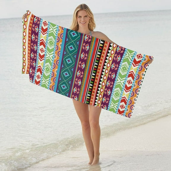 Beach Blanket Waterproof Sandproof Oversized 95”x 80”, for Beach Festival,Picnic,Travel and Camping