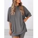 thumbnail image 4 of Set de salón Outfit PRETTYGARDEN de 2 piezas para mujer 2025, gris oscuro, 4 of 6