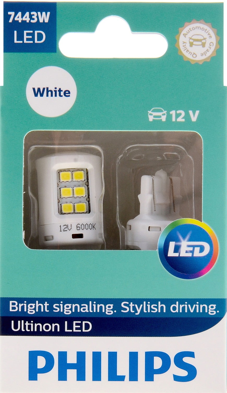 Philips Ultinon LED 921WLED, W2,1X9,5D, Plastic, Always