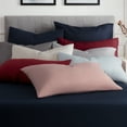 thumbnail image 4 of Eclipse Sleep Solutions Cooling 4-piece Navy Blue Bed Sheet Set, King, 4 of 5