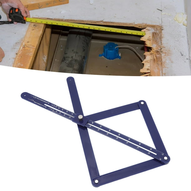 Precise Protractor Corner Angle Finder Plastic Angle Ruler