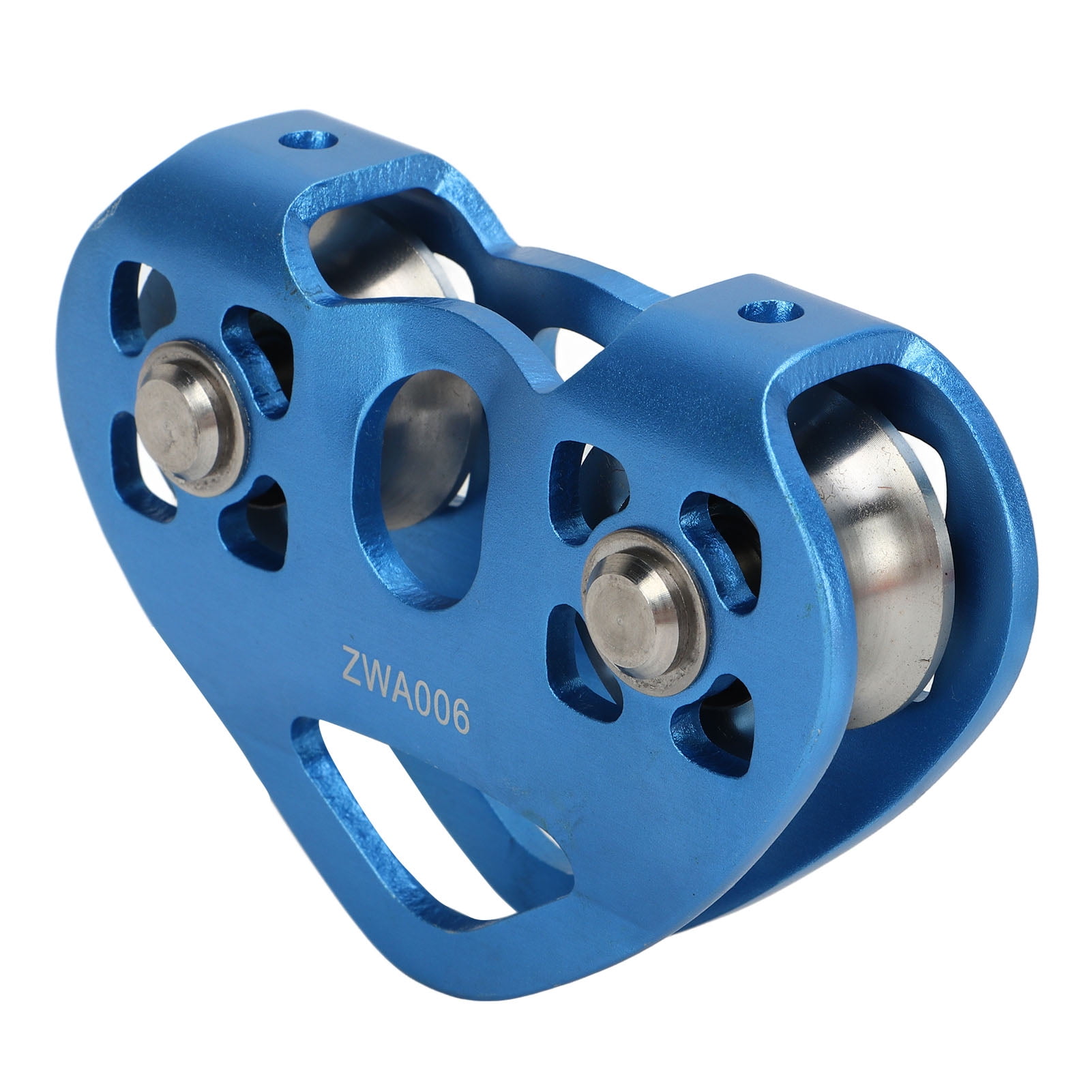 Zipline Pulley, 30KN Climbing Pulley High Strength Heart Shaped Wear