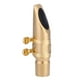 thumbnail image 3 of Eb Alto Saxofon, Boquilla de Oro de Metal 6C Hecho de Metal de Cómodo paracar Música Clásica Con 2 Almohadillas y Gorra, 3 of 7