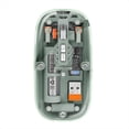 thumbnail image 1 of Zootealy Rechargeable Wireless Mouse M233 with 2.4G and Tri-Mode Connectivity - Green, Support Windows/Mac/iOS/Android, 1 of 6