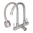 thumbnail image 4 of Sink Faucet, G1/2 Water Tap Exquisite Stainless Steel  For Basin For Kitchen, 4 of 8