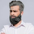thumbnail image 5 of Paquete de 4 pañuelos para barba, gorro para barba, protector de barba ajustable para hombre, delantal con pechera para dormir, 5 of 5