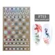 thumbnail image 1 of Linda pegatina Nail Art diseños 3D dibujos animados flores Navidad Slider Elk Santa Claus polaco calcomanía manicura decoraciones LACA717-724- Tan Jianjun unisex, 1 of 2