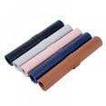 thumbnail image 3 of Waterproof Desk Mat Home Office PU Leather Laptop Mouse Pad Mousemats Anti-Slip,24"*17",Brown, 3 of 6