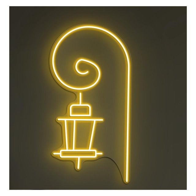Farola De Calle, Linterna LED, Letrero Neón, Bombilla, Decoración Pared, Hogar, Tiendas, Arte, Luz, Habitación, Dormitorio, Juego 50cm