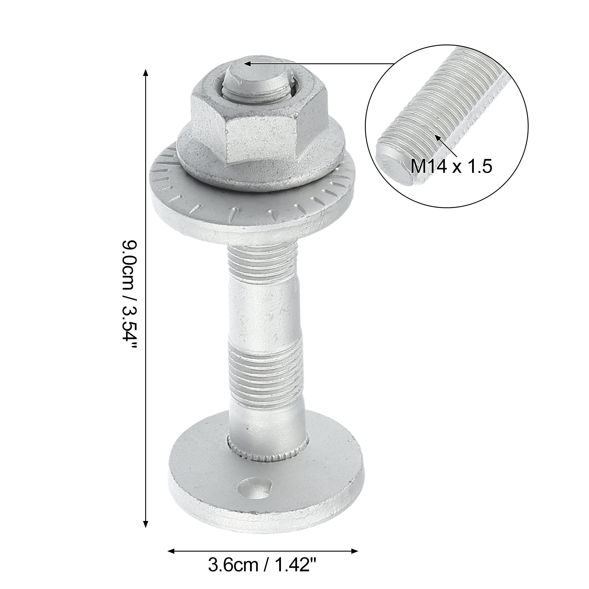 パーツ 430-120-2 810-120-1 Unique Bargains 2 Set Eccentric Alignment Camber Bolt for