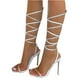 thumbnail image 4 of Moda mujer nuevos zapatos tacón alto correa de cuerda sandalias sandalias de diamantes de imitación Wmkox8yii shjk1795, 4 of 4