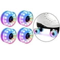 thumbnail image 3 of Xingzhi Roues de Patin à Roulettes Quad Lumineuses Roulements Extérieurs Lumineux LED Up Coloré 58x32mm 1ensemble, 3 of 6
