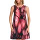 thumbnail image 1 of Fotbe pink butterfly Vestido de Verano sin Mangas para Mujer – Vestido Midi Línea A, Estilo Camiseta Floral, Vestido Playero Casual y Fluido, 1 of 7
