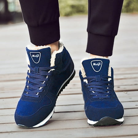 

Cathalem Tall Winter Boots for Women 2022 Women s New Winter Lace Up Warm And Comfortable Mid Tube Snow Warm Womens Boots Blue 8