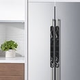 thumbnail image 2 of Yuyamidu Black Marble Print Refrigerator Door Handle Cover 4pcs Fridge Handle Decorative Cover Wear Resistant Kitchen Appliance Handle Covers for Dishwasher Microwave Oven, 2 of 7