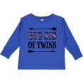 thumbnail image 3 of Inktastic Big Sis of Twins Sister Announcement Girls Long Sleeve Toddler T-Shirt, 3 of 5