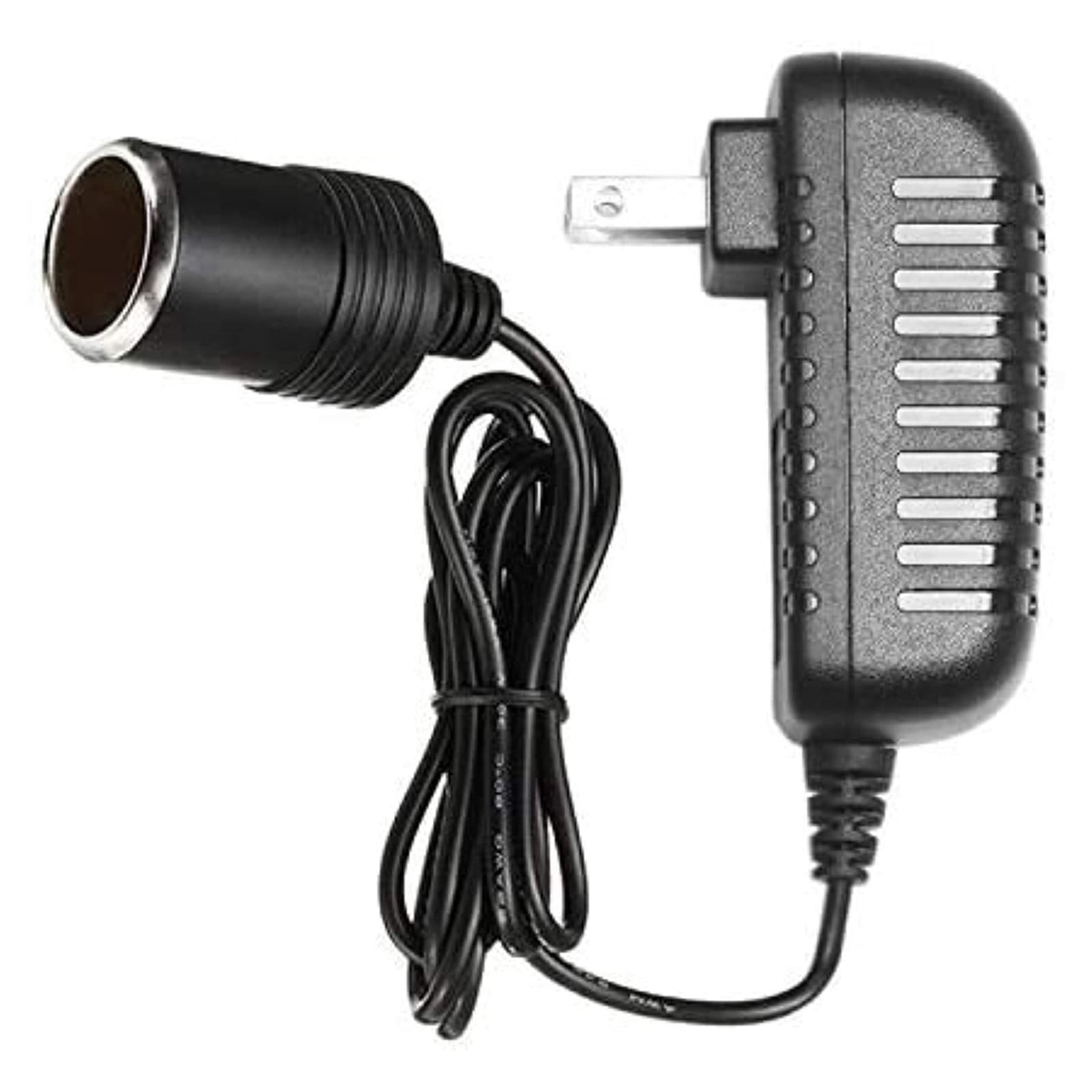 Wall outlet to cigarette lighter adapter discount