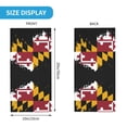 thumbnail image 3 of Maryland Flag Face Mask Bandanas Neck Gaiter Headwear Magic Scarf Headband For Dust Sun Wind, 3 of 7