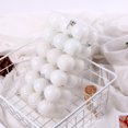 thumbnail image 1 of Bola de plástico chapada para Navidad, colgante pequeño de 4 cm y 36 cm, en caja, para decoración de ventanas de centros comerciales de Navidad, 1 of 5