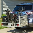 thumbnail image 5 of Elevate Outdoor ACC500-DLX Deluxe Aluminum Basket Hitch Cargo Carrier and Ramp - 500 lb Cap, 5 of 7