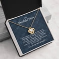 thumbnail image 5 of Mothers Day Best Friend - Love Knot Blue - Love Daughter - Love Knot Necklace - Message Card & Gift Box, 5 of 5