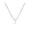 J, variant on Silver Initial Necklaces For Women Alphabet Jewelry A-Z Elegant Pendant Necklace Minimalist For Her
