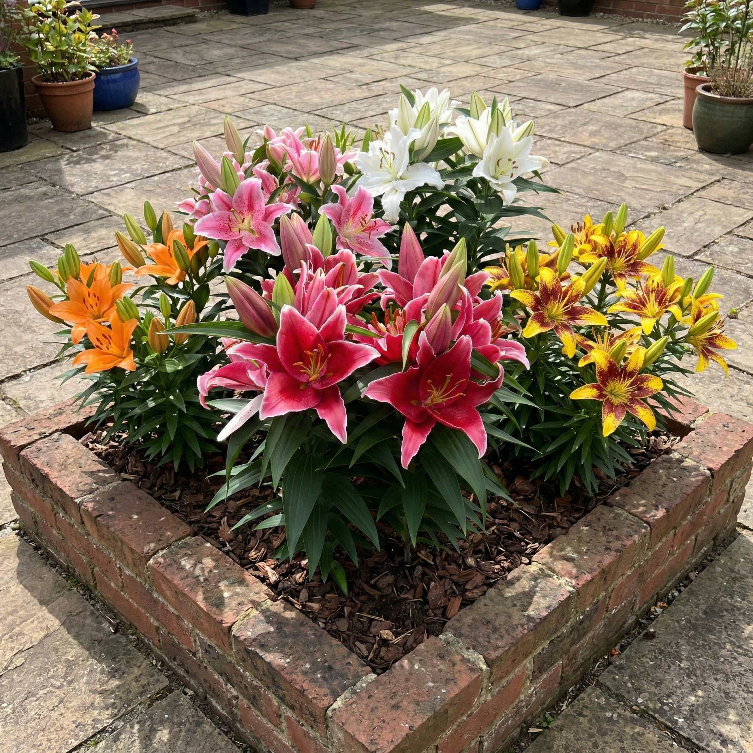 National Plant Network Lily Oriental Mixed Bulbs (5-Pack)