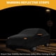 thumbnail image 3 of Funda para automóvil impermeable para Kia Sportage 2010-2024 con franjas reflectantes, 3 of 5