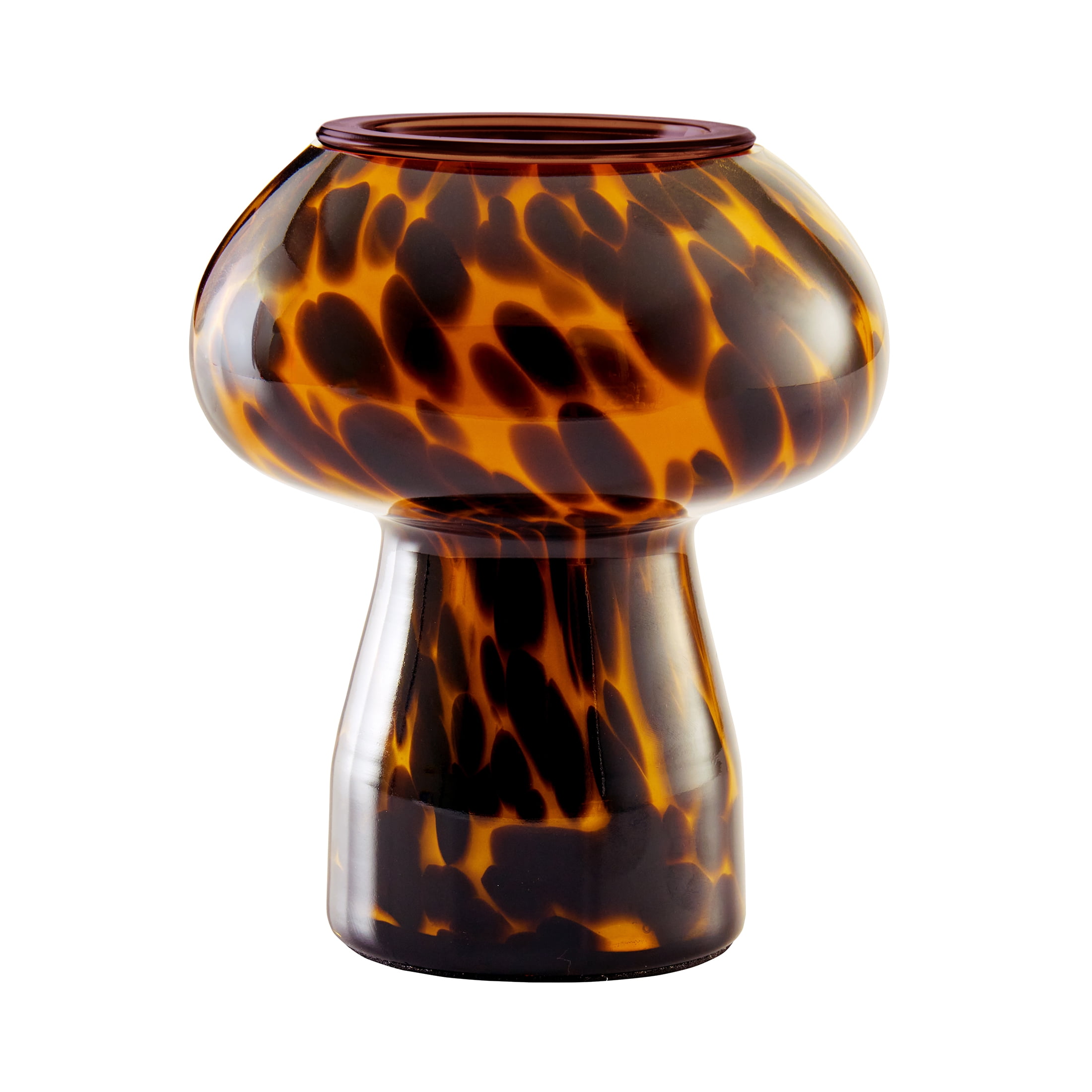 Better Homes & Gardens Dark Brown Tortoiseshell Mushroom Wax Melt Warmer with Wax Melts, 2 Piece Set