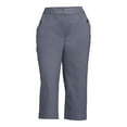 thumbnail image 5 of Terra & Sky Women's Plus Size Pull-On Wide-Leg Cropped Pants, 5 of 5