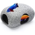 thumbnail image 1 of Aquarium Rocks for Fish Breeding, Playing and Resting, Small Ceramic Decorative Stones for Aquarium, 1 of 5