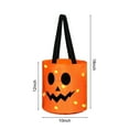 thumbnail image 3 of Nmdmisc LED Light Halloween Bags Pumpkin Bucket Light up Halloween Bags with Pumpkin Smile Face Reusable Bucket for Kids Halloween Supplies Favors (12 * 10 inches), 3 of 7