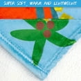 thumbnail image 5 of Soft Fuzzy Dinosaur Kids Throw Blanket for Baby Toddler Boys,Dinosaur Blanket for Boys Girls Cartoon Dinosaur Throw Blankets,Fleece Plush Dino Birthday Gifts Blanket for Couch Sofa Bed Nap, 5 of 6