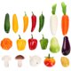 thumbnail image 5 of 17 piezas de verduras artificiales, modelo de verduras falsas, juguetes cognitivos para niños, accesorios fotográficos, 5 of 7