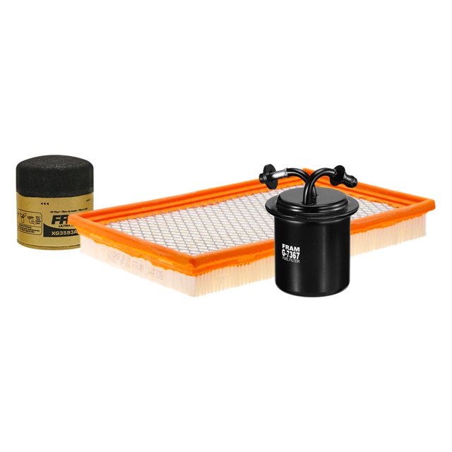 Kit De Filtro De Aire, Filtro de Aceite Sintético y Filtro de Combustible 3 PIEZAS Compatible con Subaru Outback H6 3.0L DE 2001 A 2004