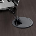 thumbnail image 4 of Pemberly Row Engineered Wood 3 Position Sit to Stand Desk Return in Heather Gray, 4 of 6
